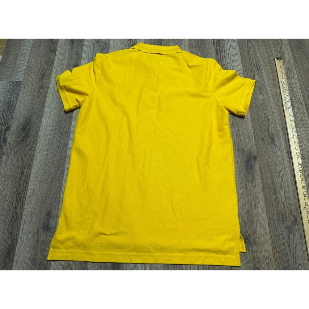U.S. Polo Assn. Shirts Mens Medium Yellow Polo Shirt Short Sleeve Casual